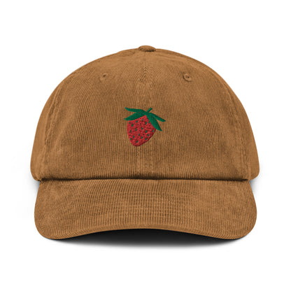 Strawberry - Corduroy Hat