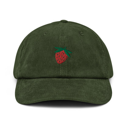 Strawberry - Corduroy Hat