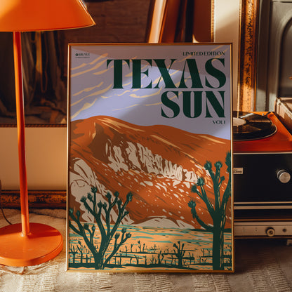 Texas Sun - Poster Print