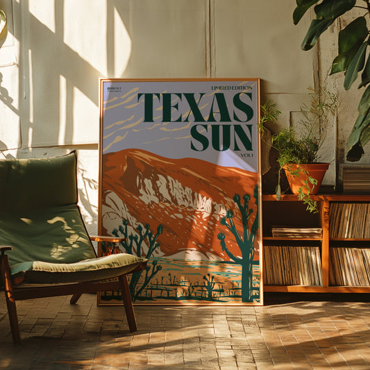 Texas Sun - Poster Print