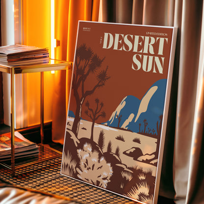 Desert Sun V2 - Poster Print