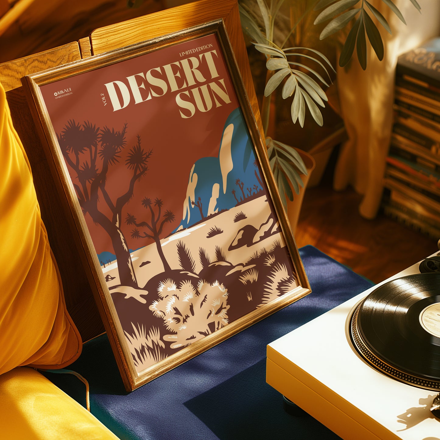 Desert Sun V2 - Poster Print