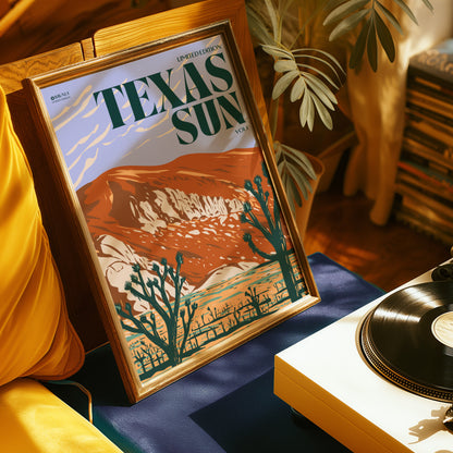 Texas Sun - Poster Print