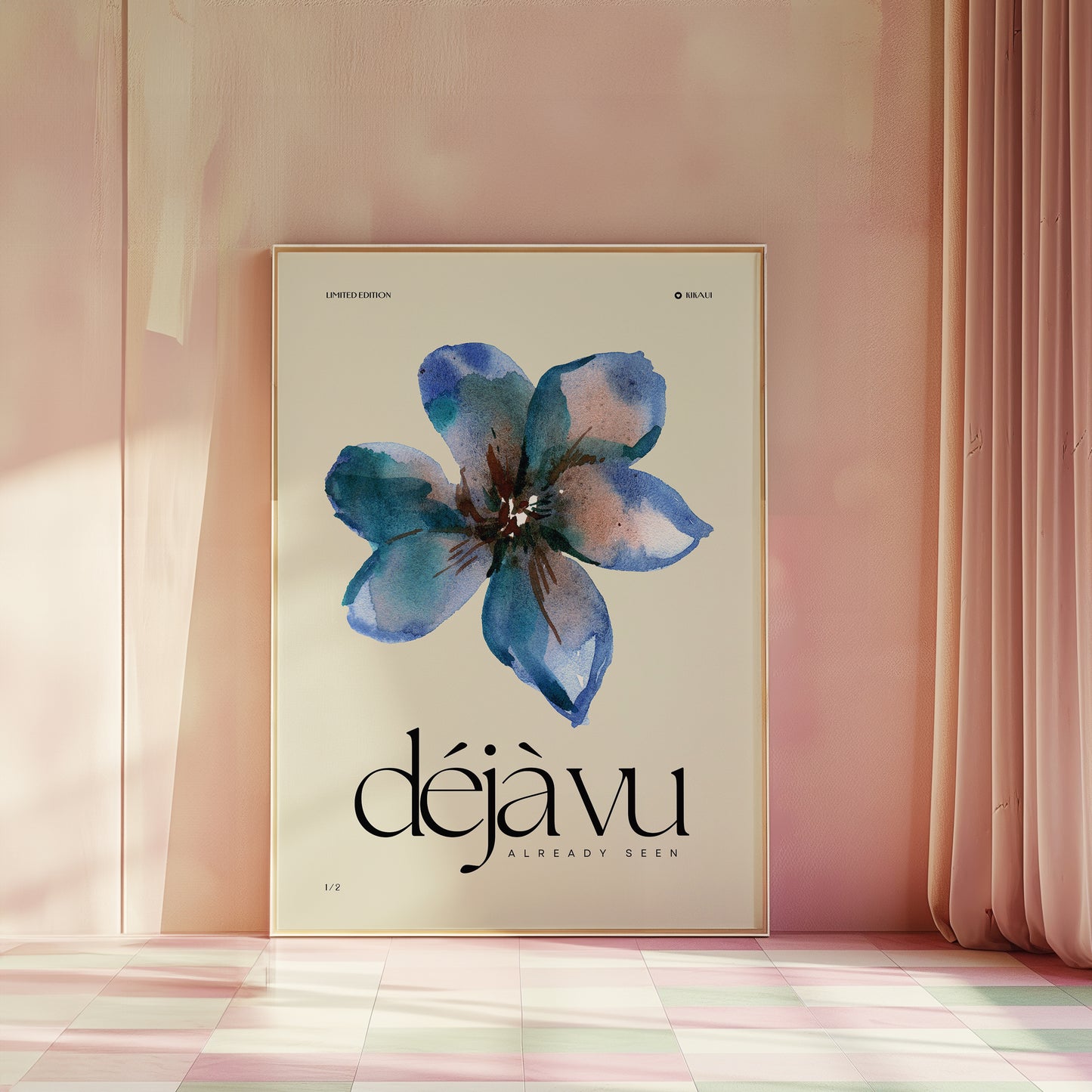 Deja Vu 'Already Seen' - Poster Print